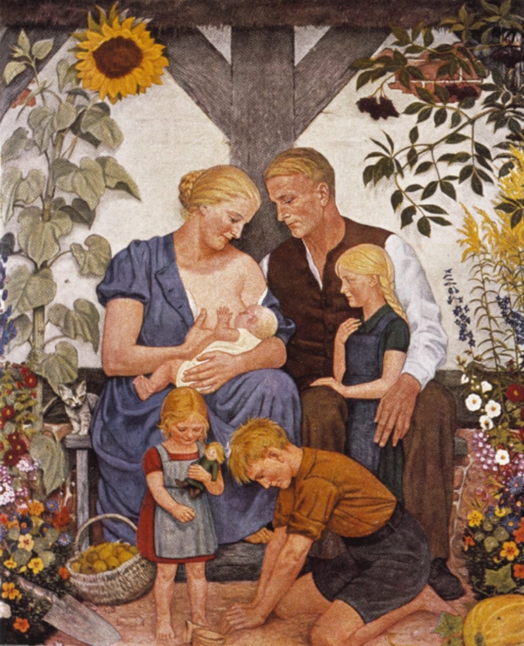 Зрелые немецкие мамы. Вольфганг Вилльрих семья. Картины Вольфганга Вилльриха. Вольфганг Вилльрих картина семья. Вольфганг Вилльрих (1897-1948).