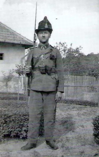 Csendőr Dicsérő Okirat őrsparancsnokként 1943 - Dokumentumok